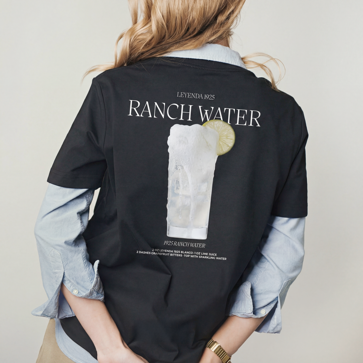 RANCH WATER 1925 Black Shirt