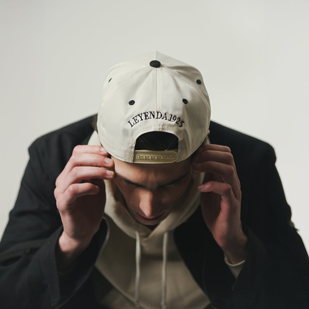 Black & Cream 1925 Hat